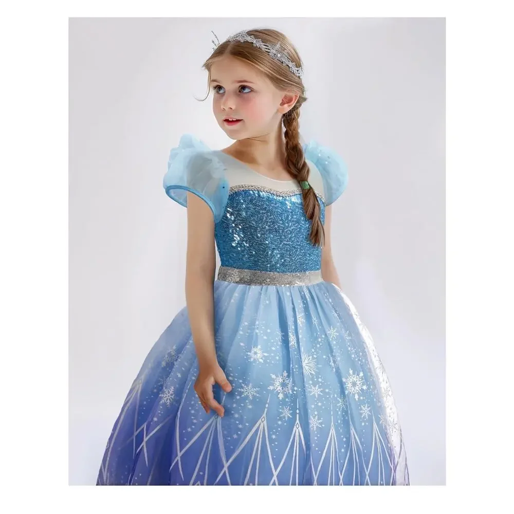 Interactive RGB Light Up Princess Costume Set w/ App & Remote Control Size 4/5
